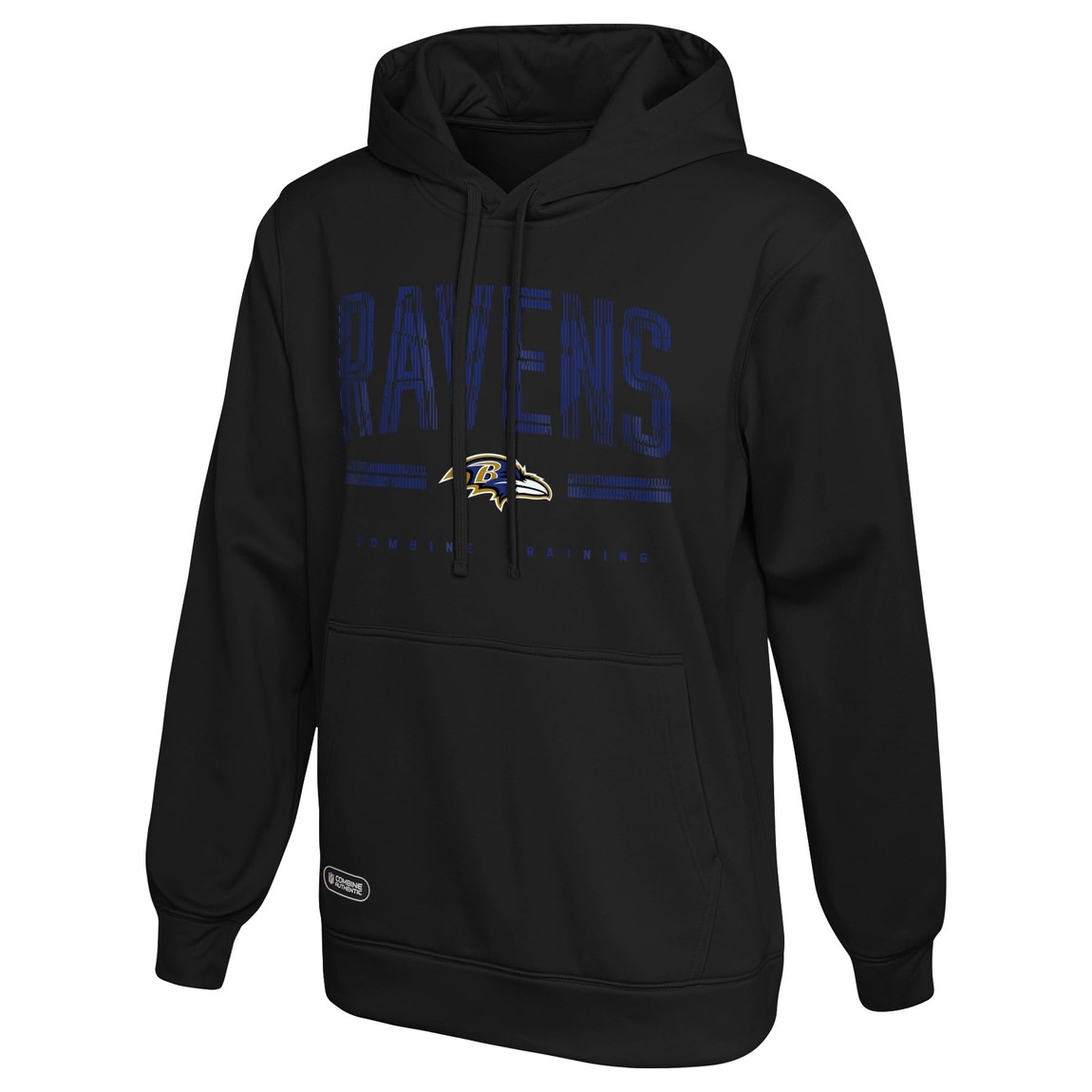 Outerstuff NFL ボルチモア・レイブンズ Baltimore Ravens プルオーバー パフォーマンス フリース フーディ パーカー ブラック コイントス｜Basqueバスク