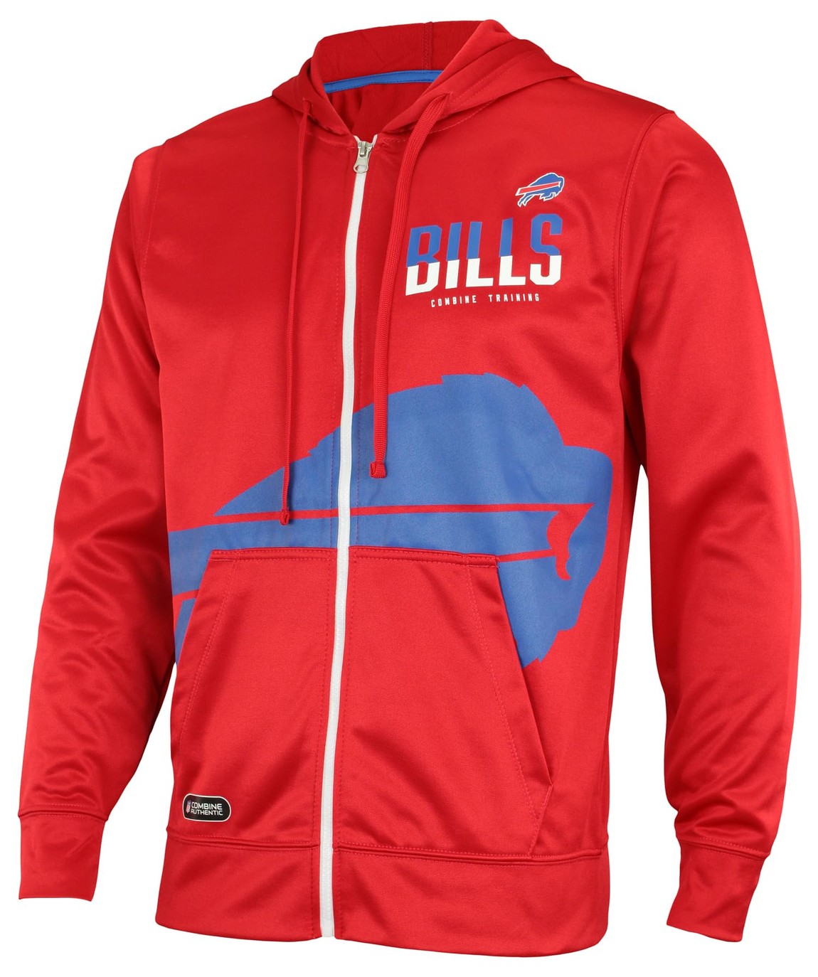 Outerstuff NFL バッファロー・ビルズ Buffalo Bills フルジップ パフォーマンス フリース パーカー フーディー チームカラー|Basqueバスク