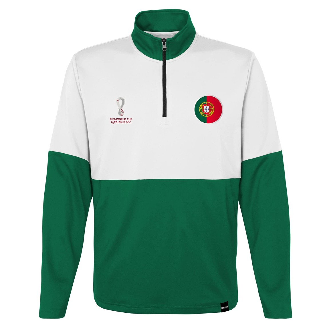 Outerstuff FIFA ワールドカップ FIFA World Cup カントリー Country 1/4ジップ プルオーバー ジャケット ホワイト グリーン サッカー ウェア｜Basqueバスク