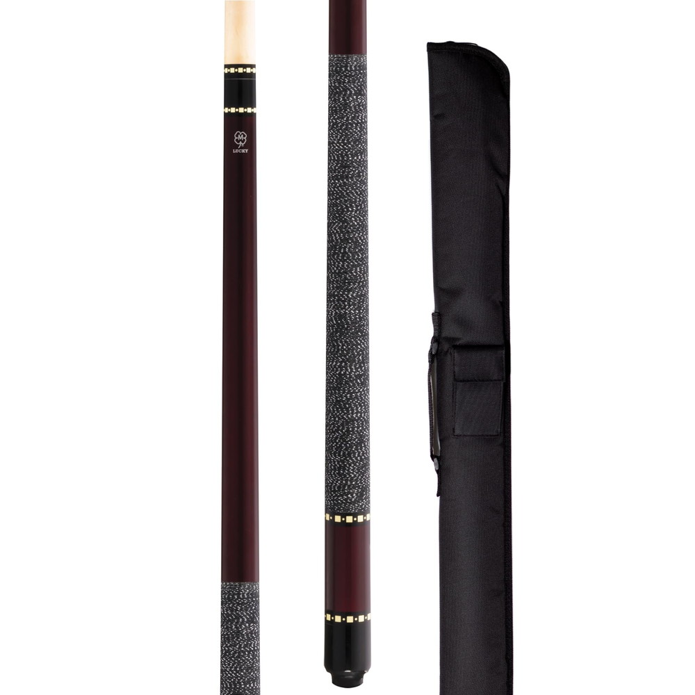 McDermott Lucky L10 プール ビリヤード キュー 1x1 ソフトケース付