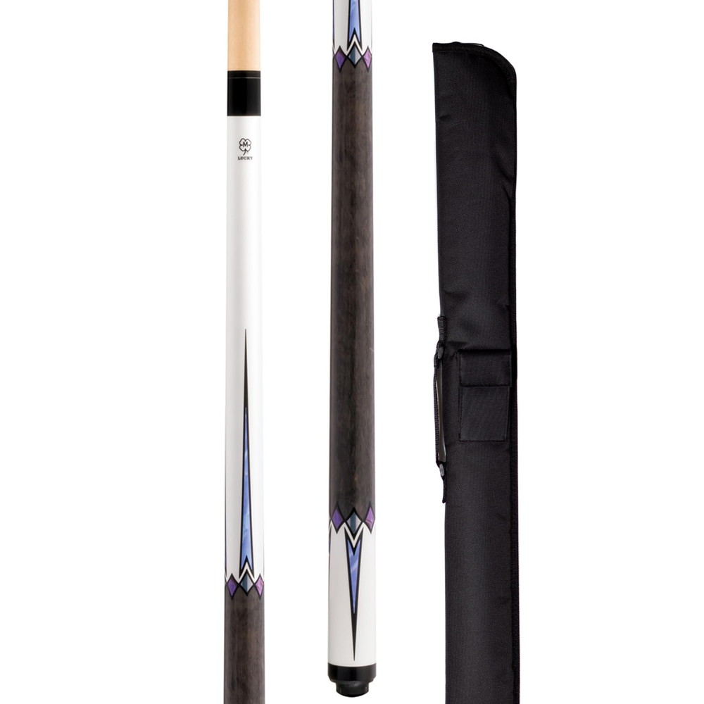 McDermott Lucky L75 プール ビリヤード キュー 1x1 ソフトケース付 595g