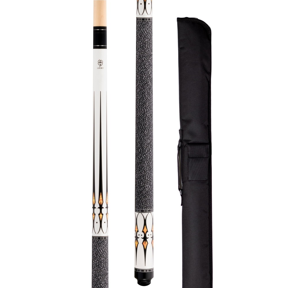McDermott Lucky L40 プール ビリヤード キュー 1x1 ソフトケース付 595g｜Basqueバスク