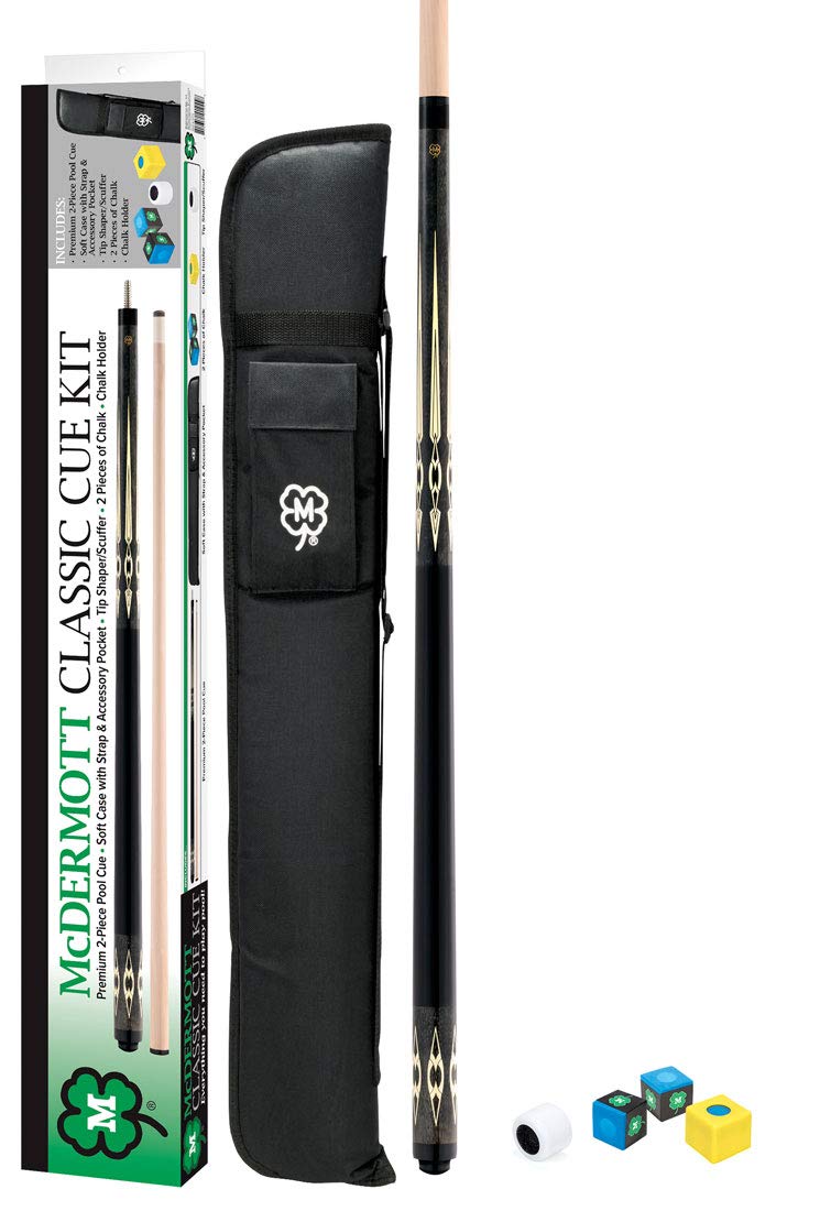 McDermott Classic プール キュー キット 595g ダークグレー｜Basqueバスク