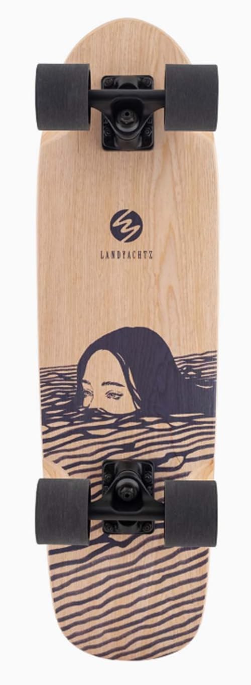 Landyachtz Dinghy Classic Fender Midnight Dip クルーザー スケートボード コンプリート 28.5 x 8.0"|Basqueバスク
