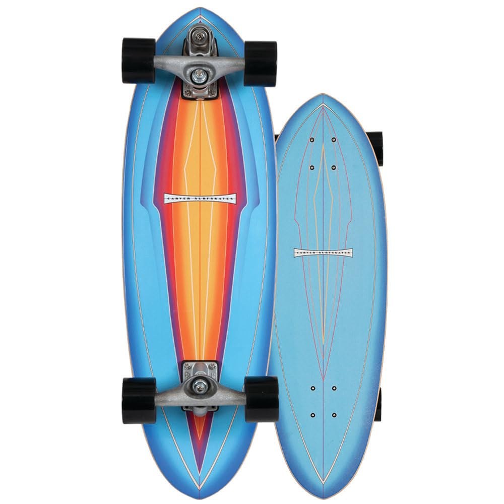 Carver 31" Blue Haze Surfskate Complete サーフスケート コンプリート C7トラック 31インチ 9.875インチ幅|Basqueバスク