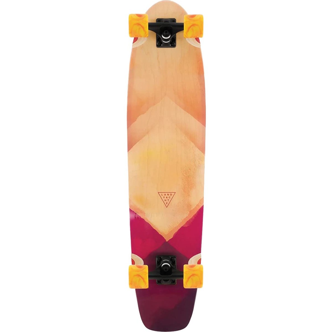 Landyachtz Ripper Watercolor 130 ロングボード コンプリート スケートボード 9 x 36.9 inch｜Basqueバスク