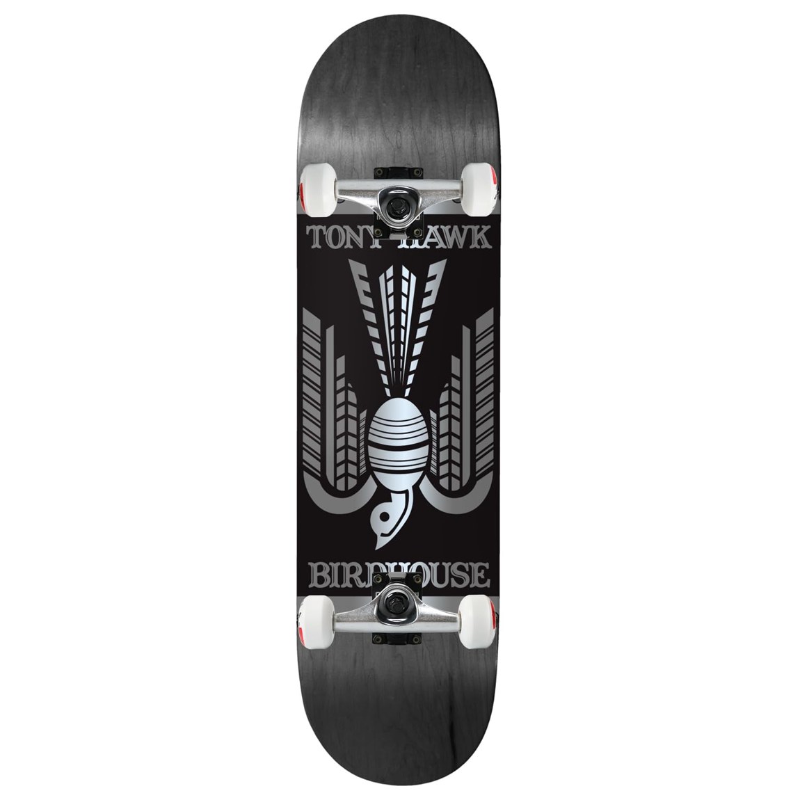 Birdhouse Tony Hawk Stomp Black スケートボード コンプリート 8.0インチ 8.0" x 31.75"|Basqueバスク