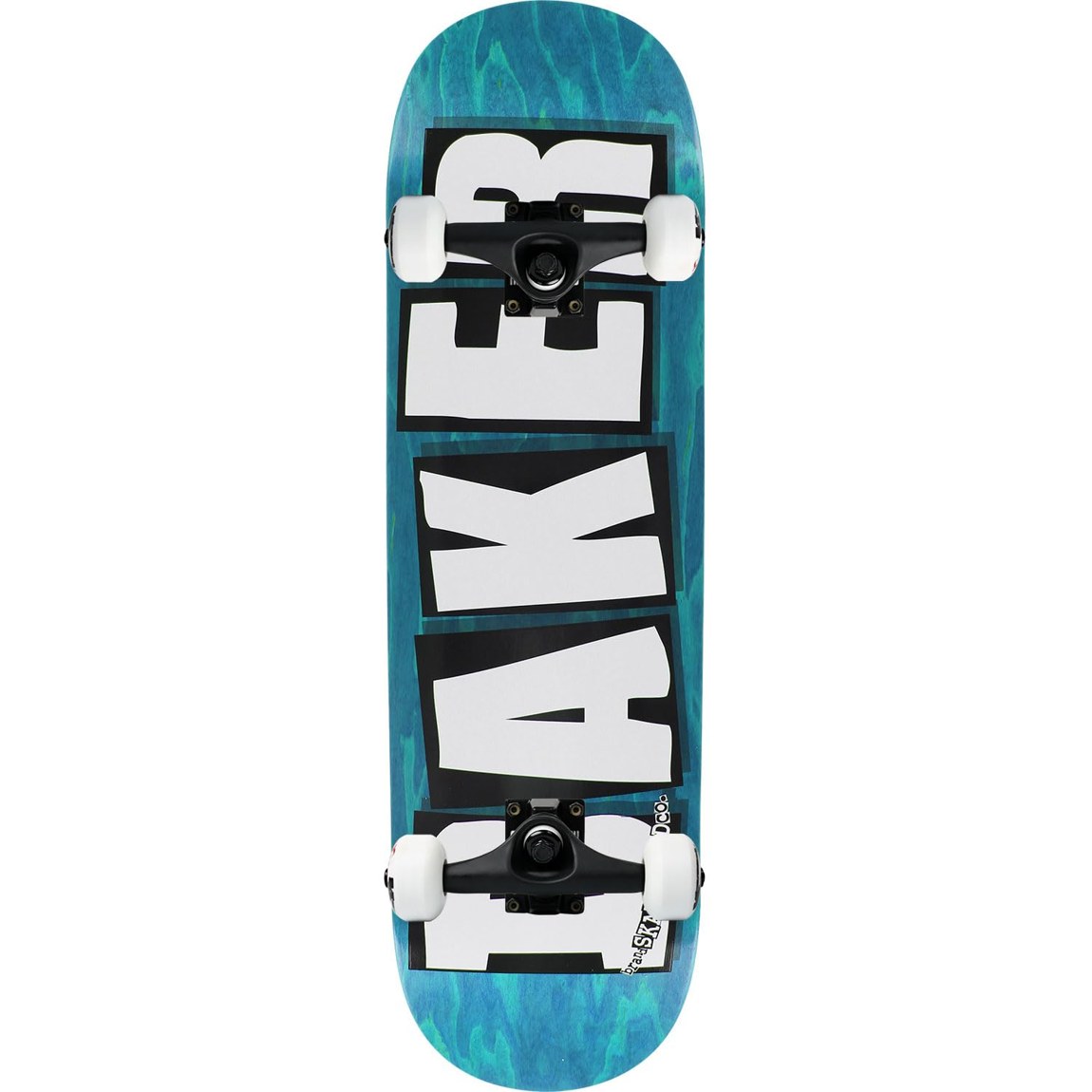 Baker Brand Logo Veneers B2 Blue スケートボード コンプリート 8.25インチ|Basqueバスク