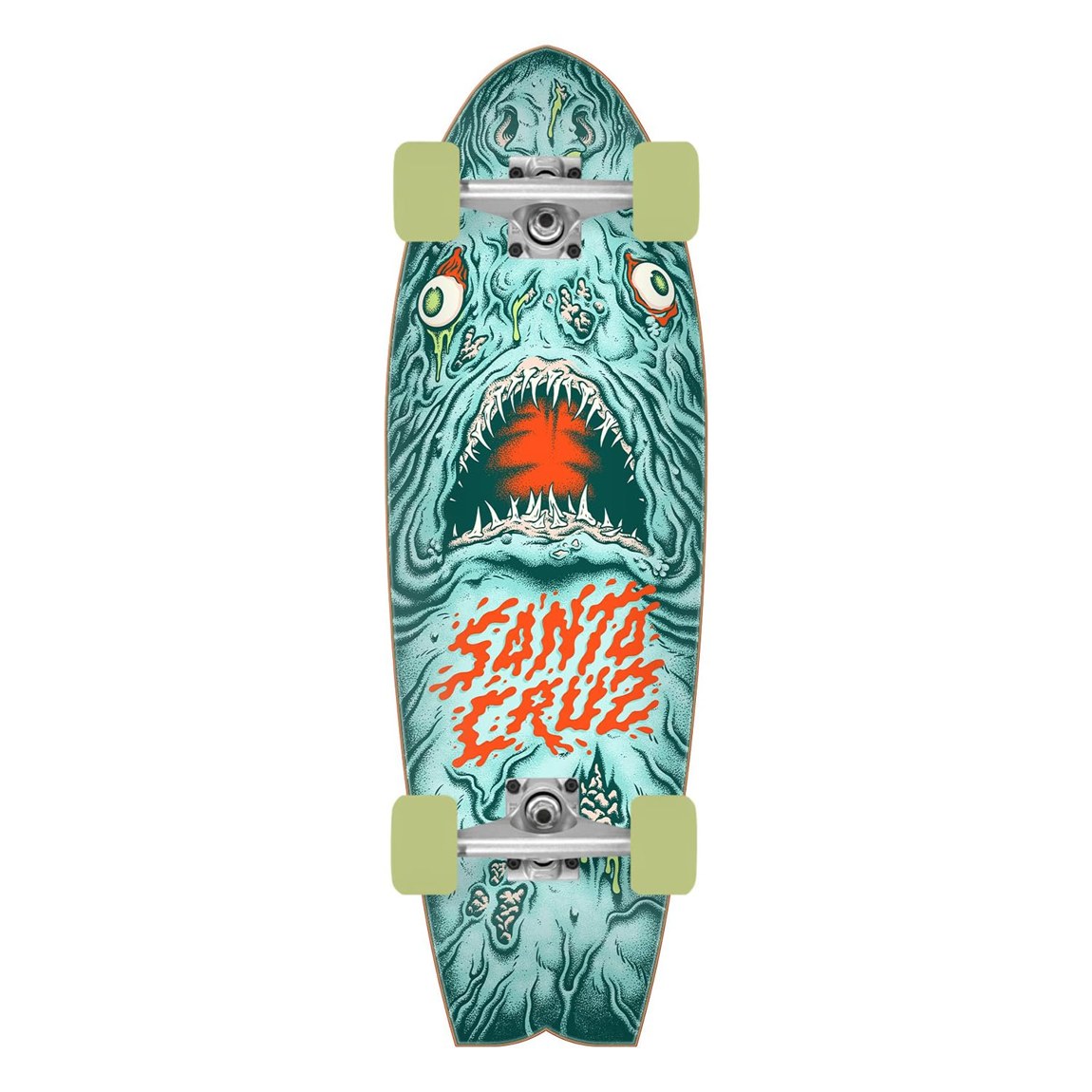 Santa Cruz Dead Shark Cruzer スケートボード クルーザー 8.81インチ｜Basqueバスク