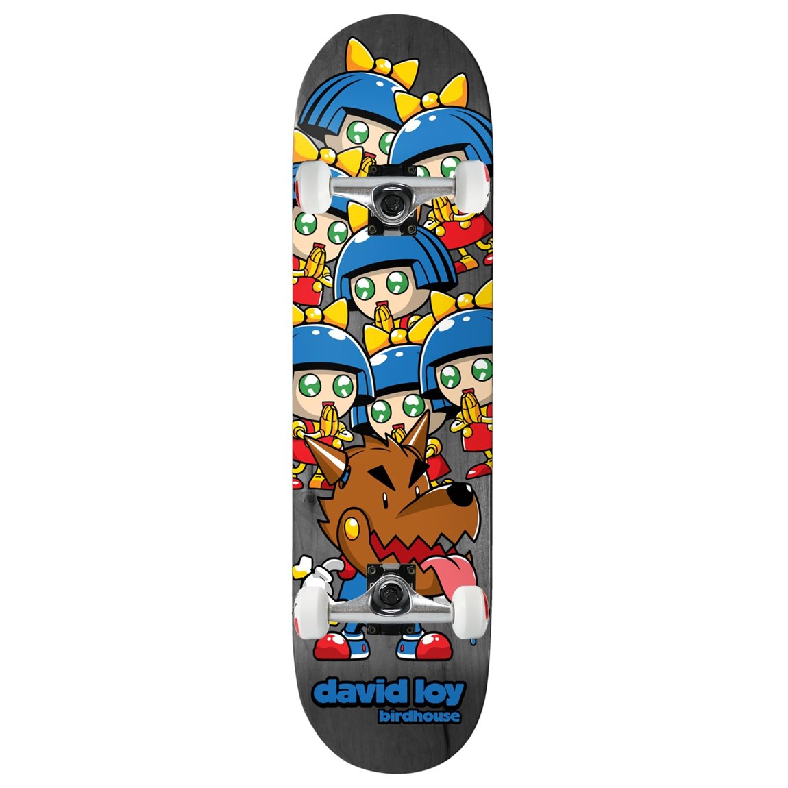 Birdhouse David Loy Toy Invasion コンプリート スケートボード 8.5インチ|Basqueバスク