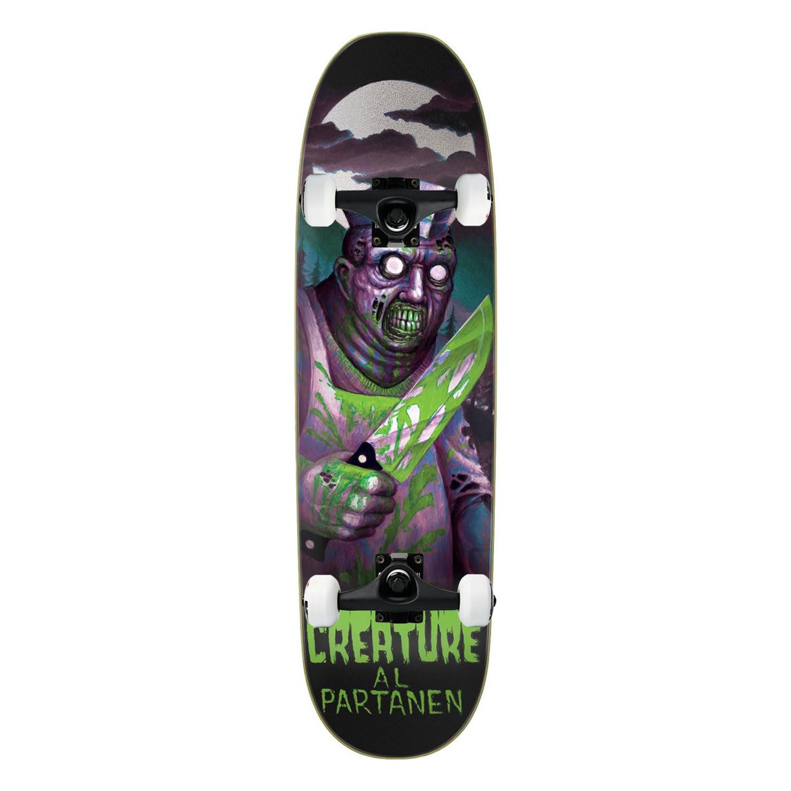 Creature Partanen Feeding Time XX スケートボード コンプリート 8.8インチ|Basqueバスク