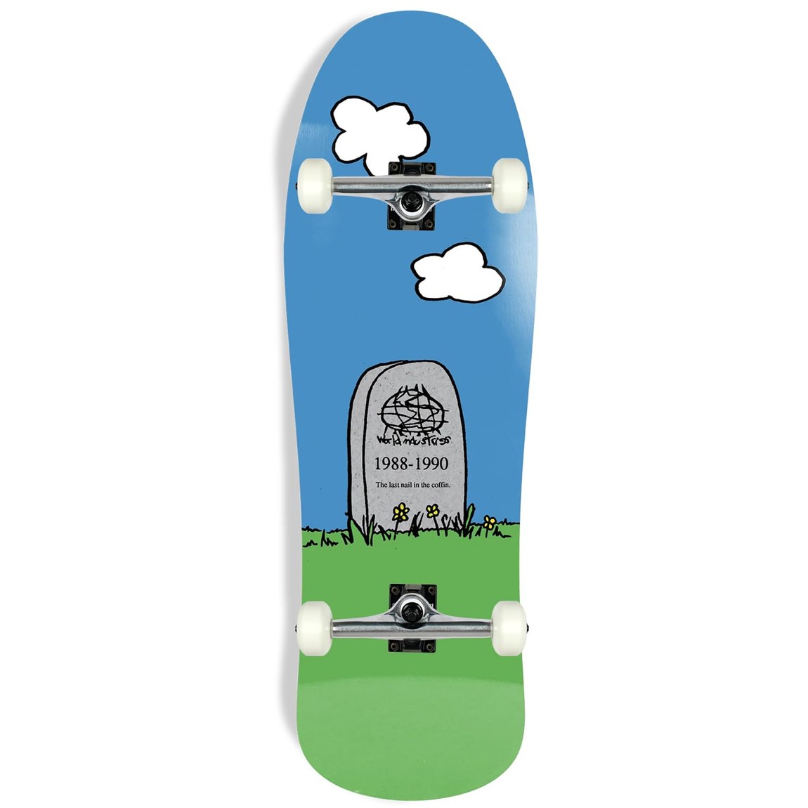 World Industries Skateboarding is Dead コンプリート スケートボード 10" x 31.3" オールドスクール|Basqueバスク