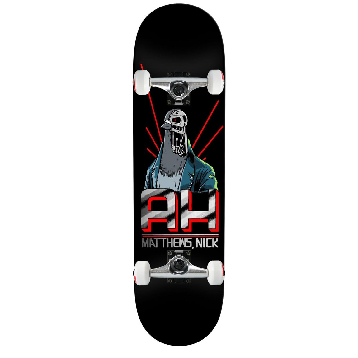 Anti Hero Nick Matthews Pigeonator コンプリート スケートボード 8.5" x 31.85"|Basqueバスク