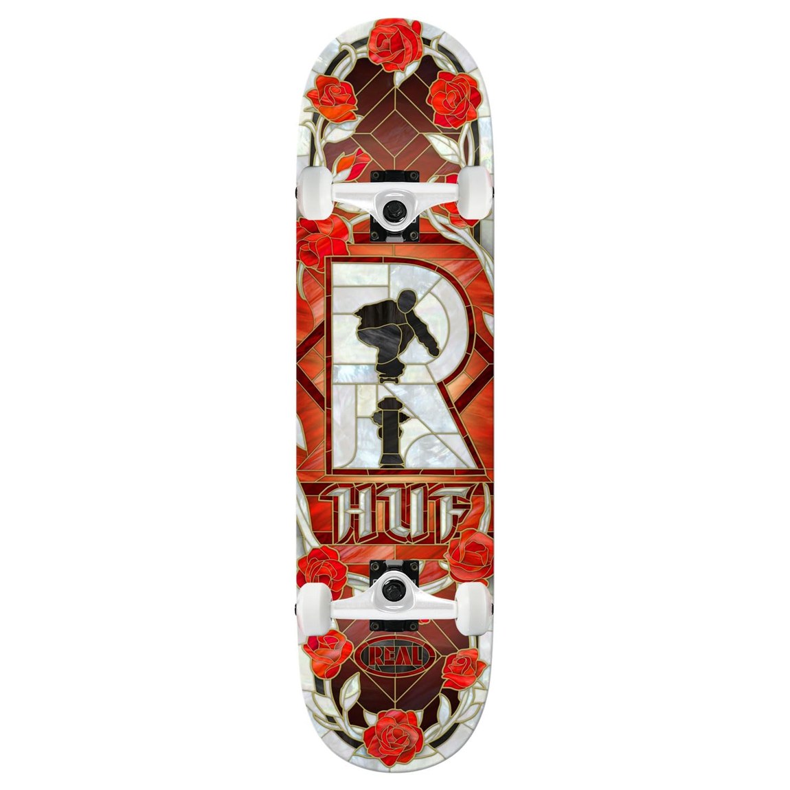 Real Skateboard Huf Cathedral コンプリート スケートボード 8.38インチ|Basqueバスク