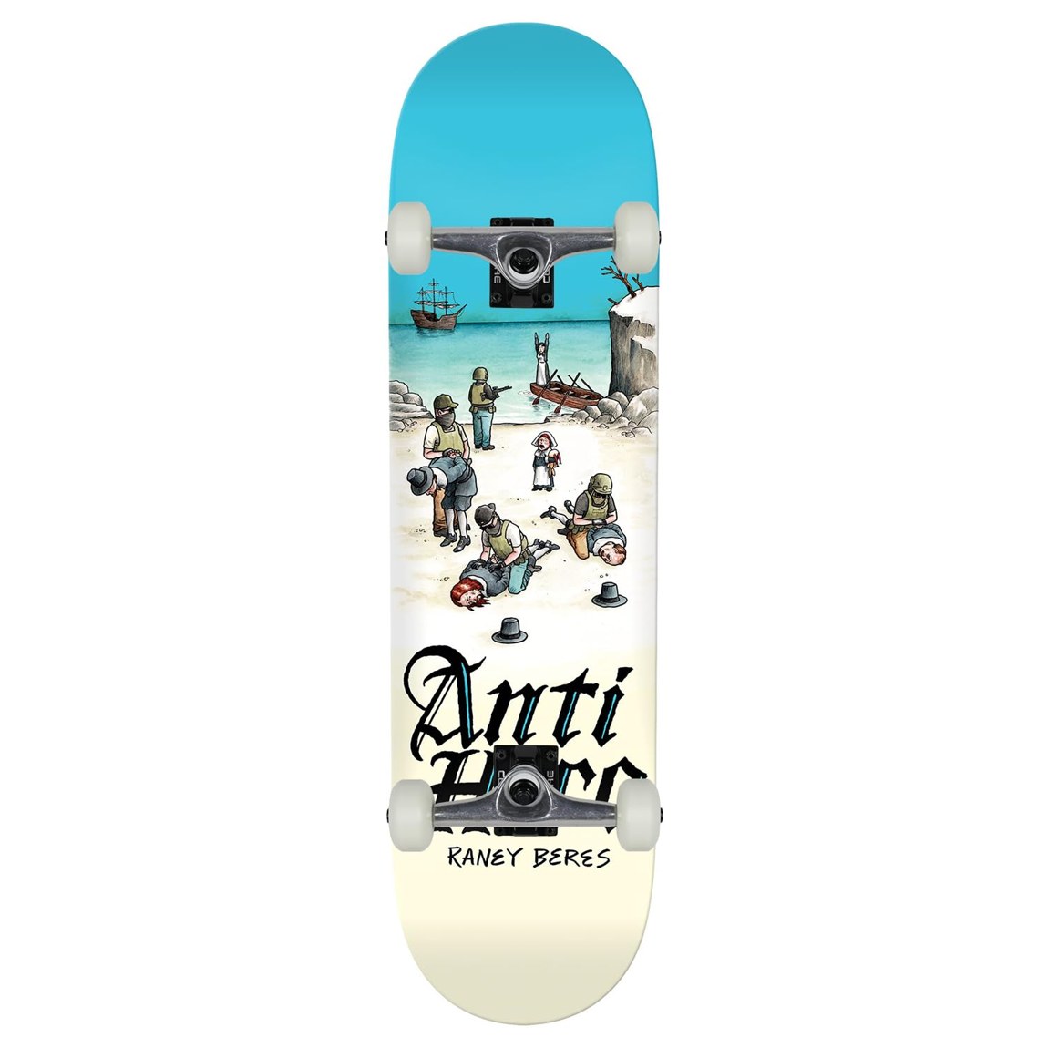 Anti Hero Raney Beres Liberdad Anchor スケートボード コンプリート 9.0" x 32.2"|Basqueバスク