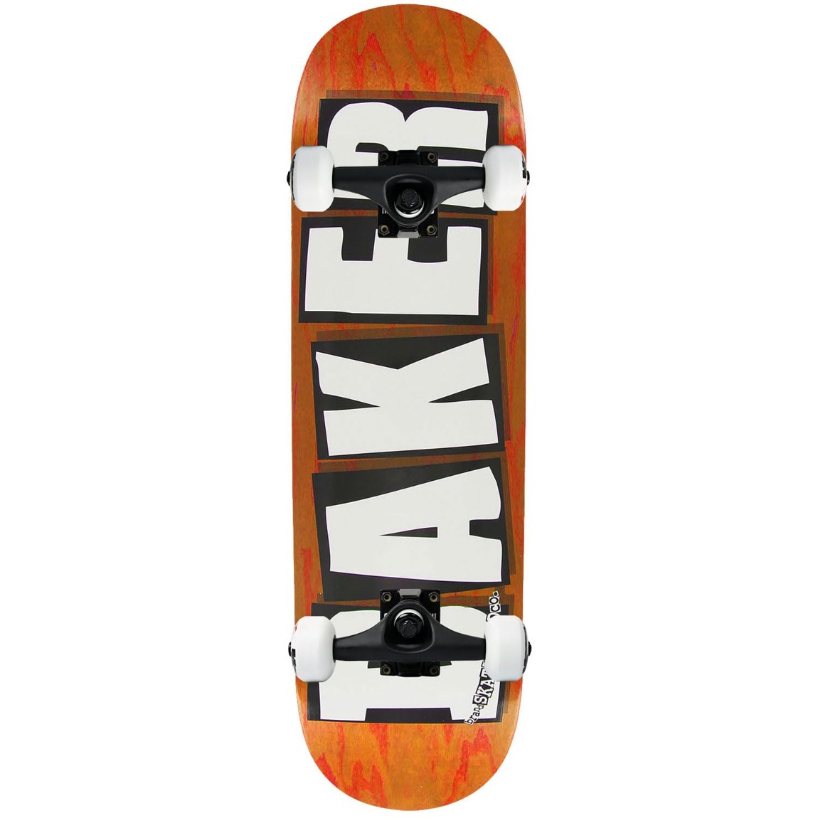 Baker Logo Veneers B2 Orange スケートボード コンプリート 8.5インチ x 32.5インチ|Basqueバスク
