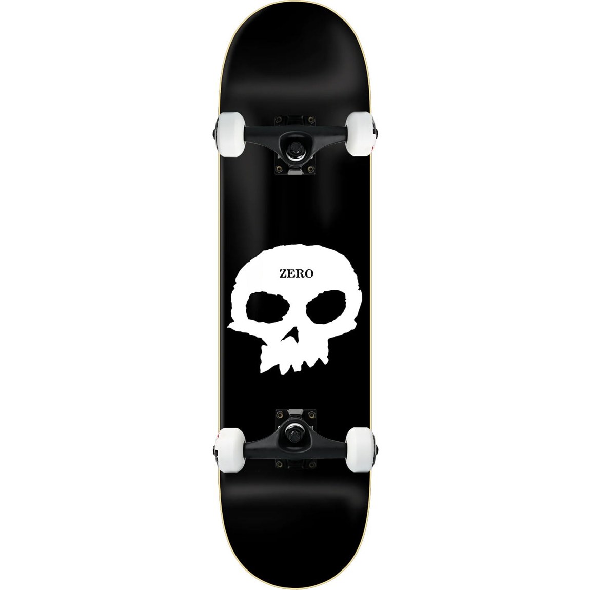 ZERO Single Skull スケートボード コンプリート 7.5 x 30.75 インチ|Basqueバスク