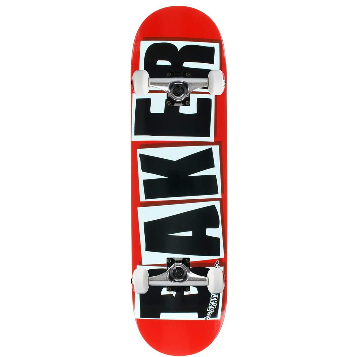 Baker Brand Logo Red/Black スケートボード コンプリート 8.47インチ 8.47" 組立済み セット｜Basqueバスク