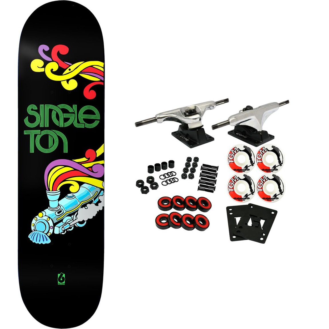 Birdhouse Clyde Singleton Guest スケートボード コンプリート 8.5インチ 8.5" x 31.75"|Basqueバスク