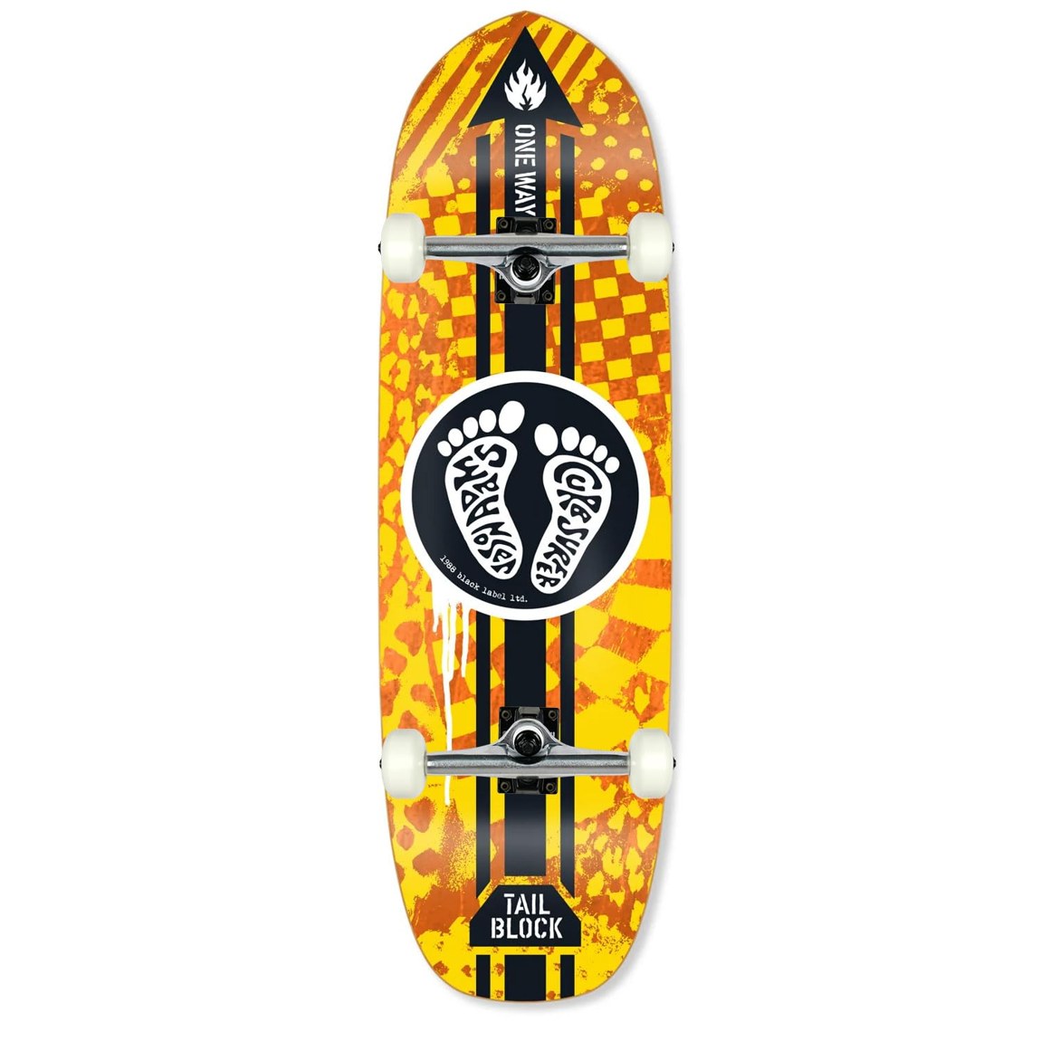 Black Label Jason Adams Curb Surfer コンプリート スケートボード 9.75インチ｜Basqueバスク 29,315円