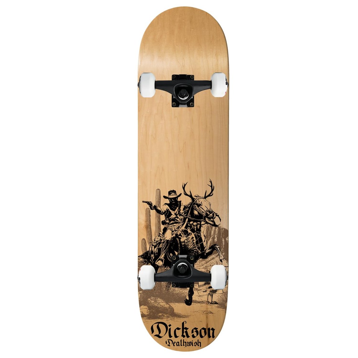 Deathwish Jon Dickson Hunt 8.25" x 31.5" スケートボード コンプリート｜Basqueバスク