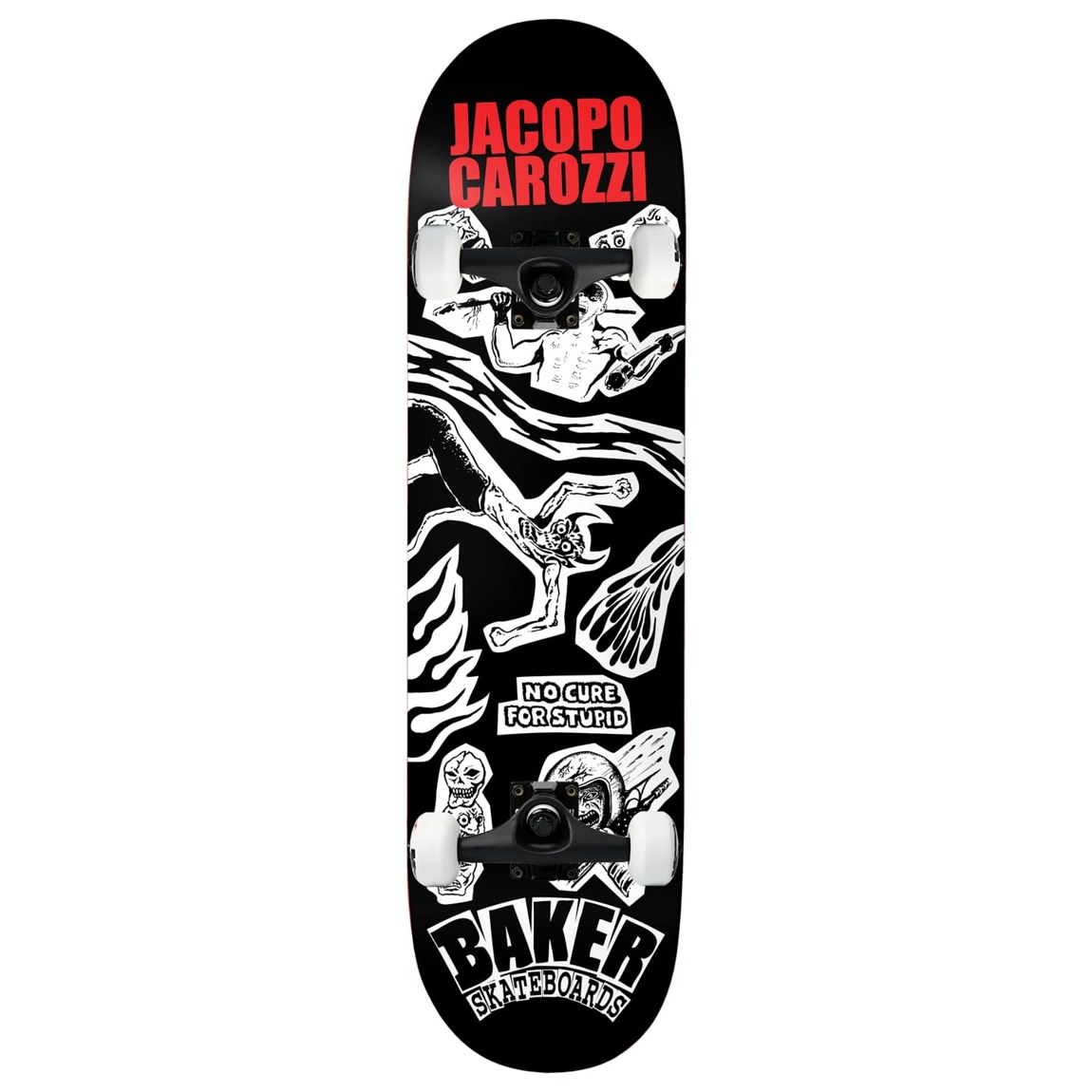 Baker Jacopo Carozzi Divine Evil コンプリート スケートボード 8.25" x 31.875"｜Basqueバスク