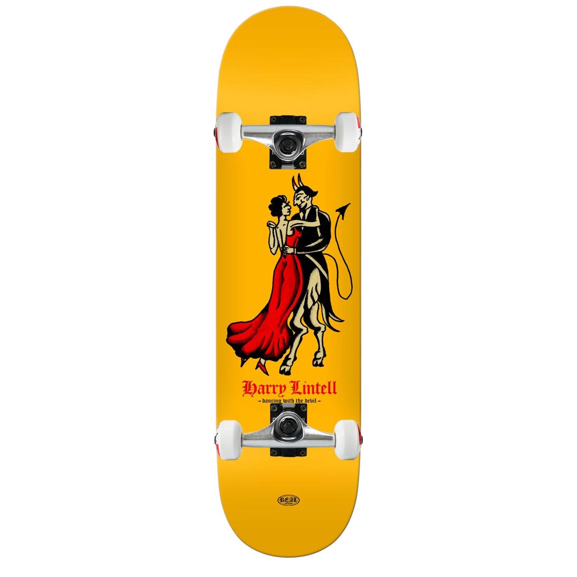 REAL Skateboards Lintell Dance with The Devil スケートボード コンプリート 8.5" x 31.85"｜Basqueバスク