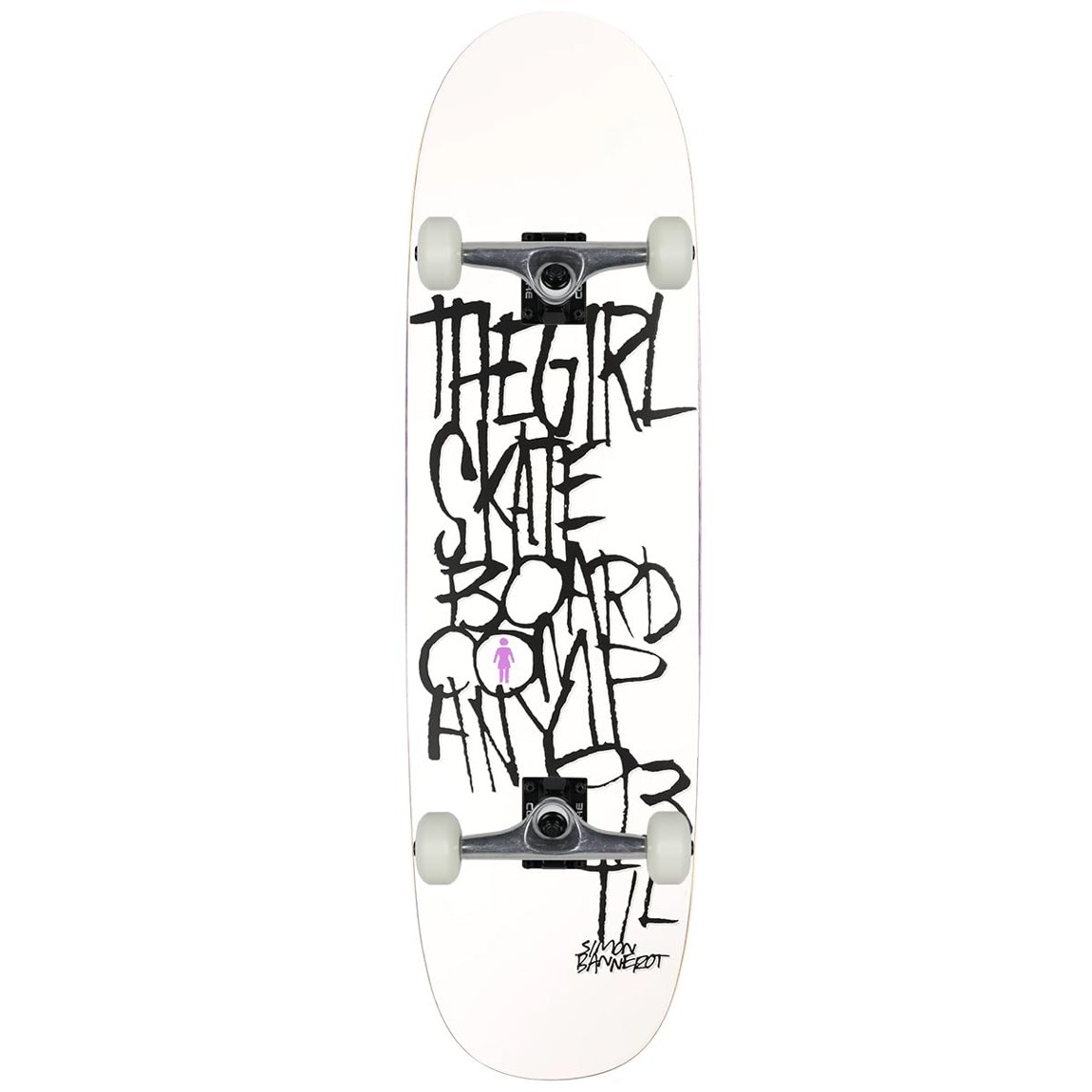 Girl Skateboard Bannerot Splinter Loveseat スケートボード コンプリート 9.0" x 32.375"|Basqueバスク