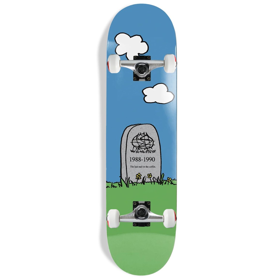World Industries Skateboarding is Dead スケートボード コンプリート 8.5" x 32.2" 完成品｜Basqueバスク