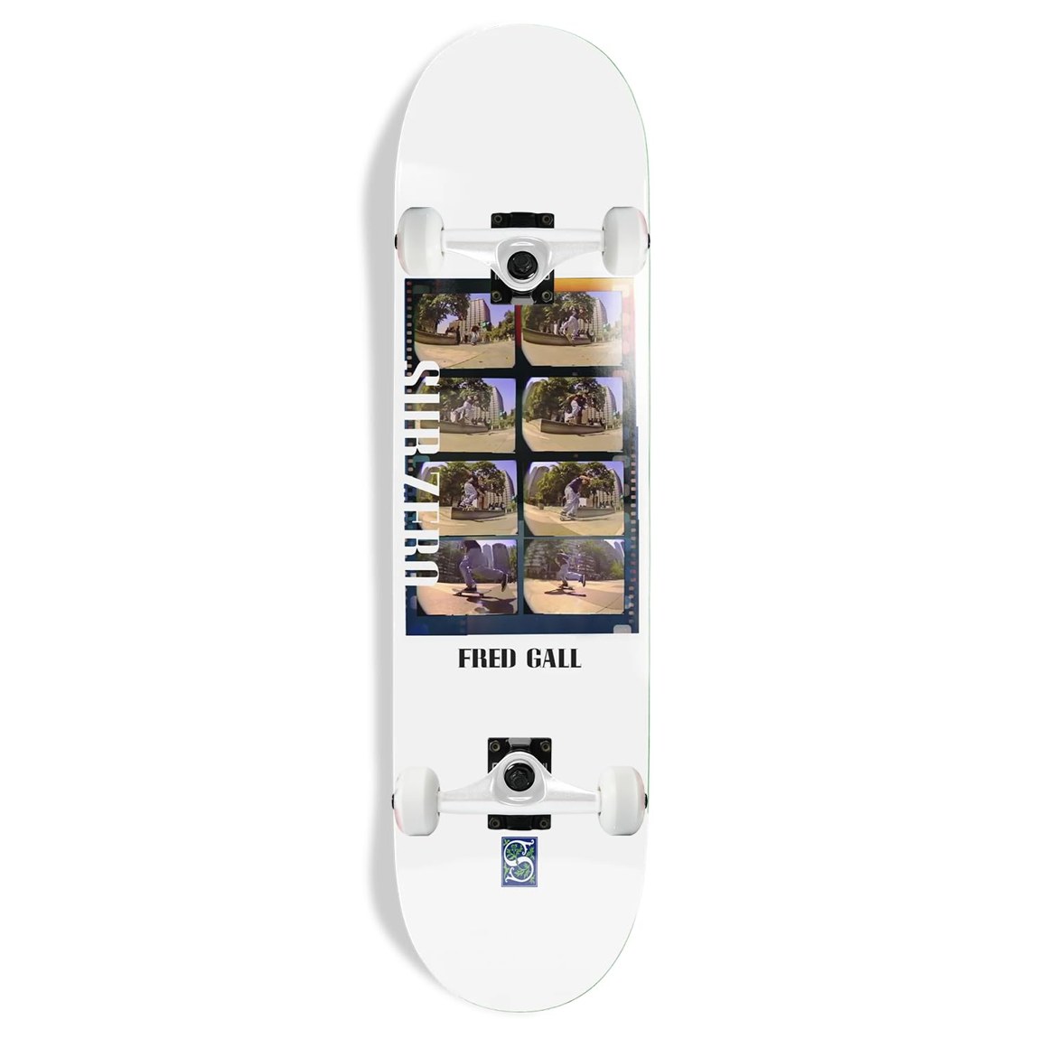 Sub Zero Fred Gall スケートボード コンプリート 8.5" x 31.95" デッキ|Basqueバスク