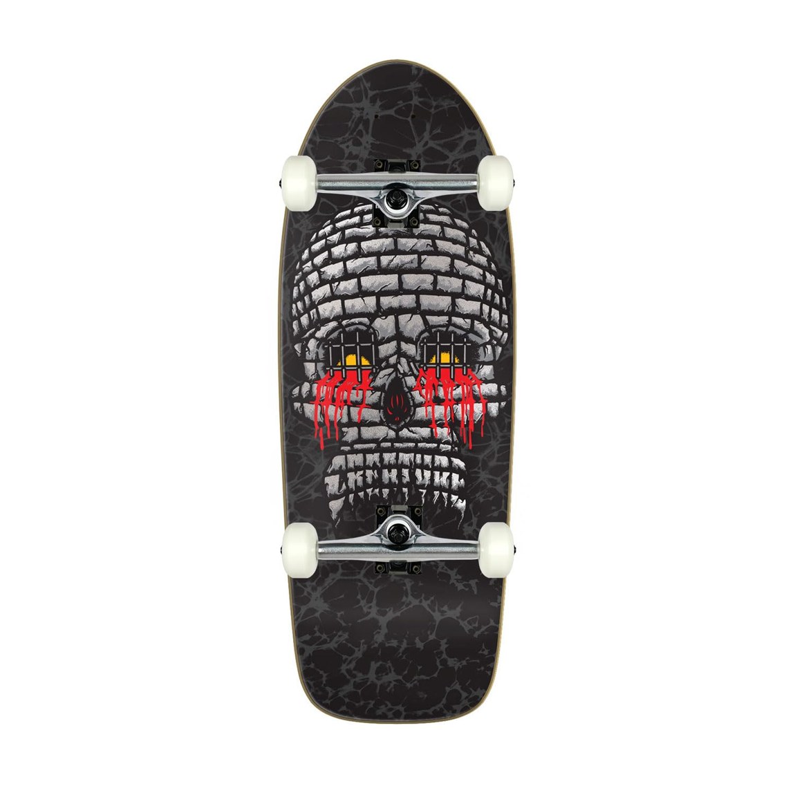 Creature Doom Skull 10.4" x 29.1" コンプリート スケートボード OG Pig shape｜Basqueバスク