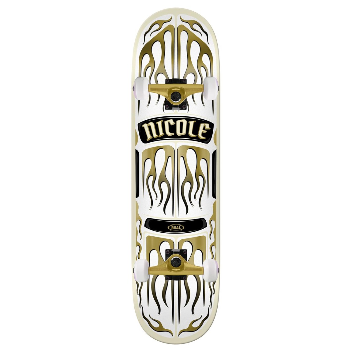 REAL SKATEBOARDS Nicole Hause Ember コンプリート スケートボード 8.5" x 31.85"|Basqueバスク