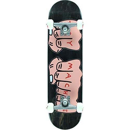 Toy Machine Fists Woodgrain Assorted Colors スケートボード コンプリート 7.75インチ|Basqueバスク