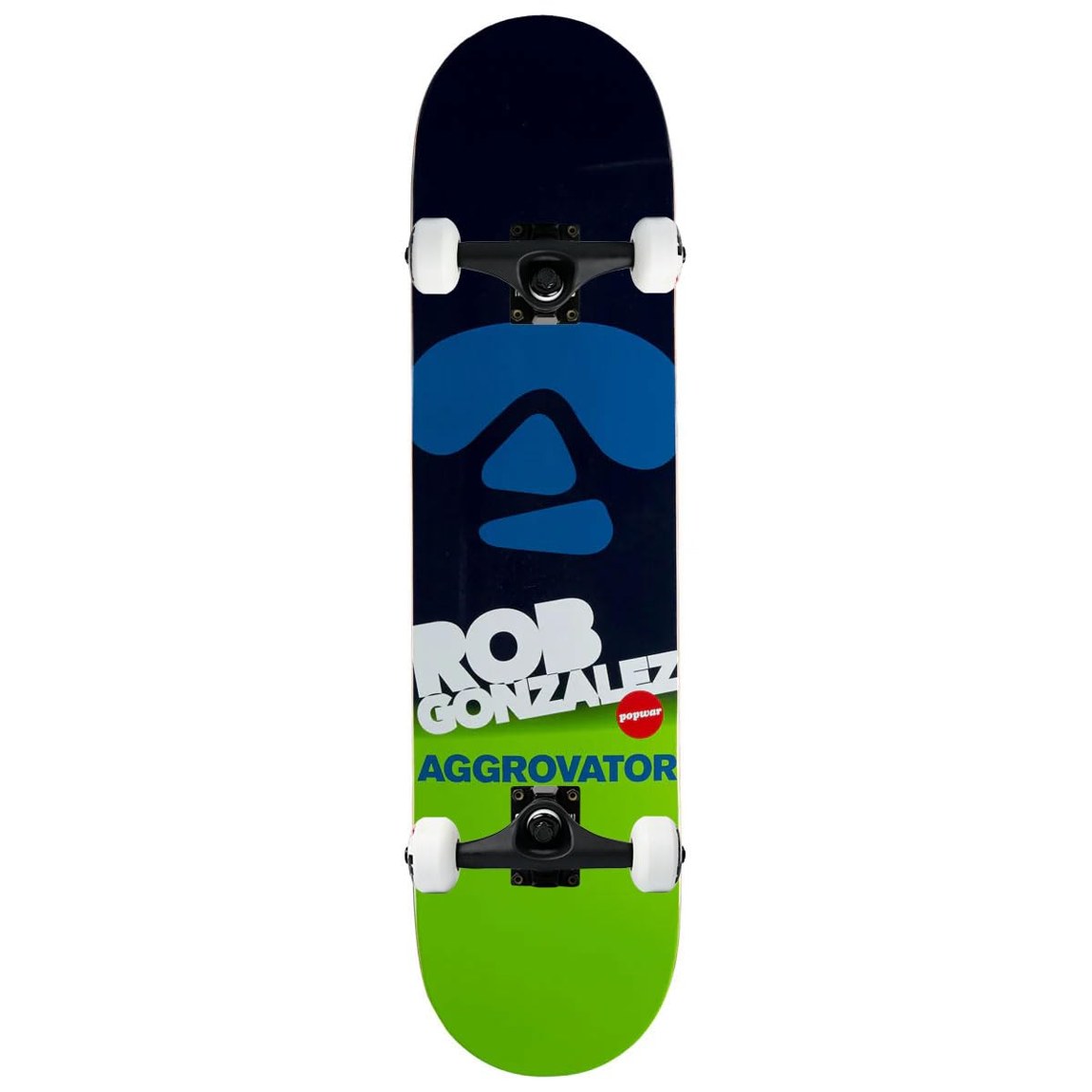 Popwar Heritage Rob Gonzalez Aggrovator コンプリート スケートボード 7.75" x 31.125"|Basqueバスク