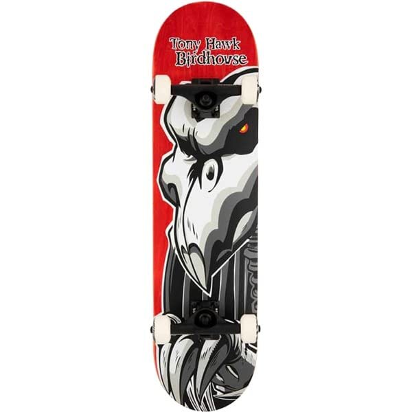 Birdhouse Skateboards Tony Hawk Falcon 2 Red コンプリート スケートボード 8.0インチ|Basqueバスク