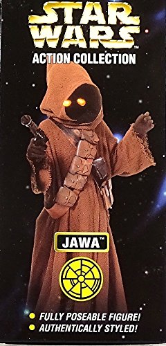 スター・ウォーズ ジャワ 約15.2cm アクションフィギュア 目が光る ライトアップ機能付き フィギュア ビニールフィギュア コレクターズアイテム