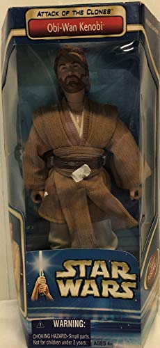 スター・ウォーズ エピソード2 クローンの攻撃 オビ＝ワン・ケノービ 約30.5cm フィギュア STAR WARS Obi-Wan Kenobi ビニールフィギュア コレクターズアイテム