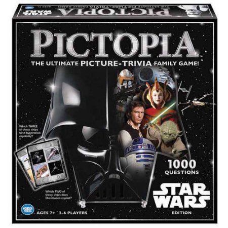 スターウォーズ Pictopia エディション 家族向け トリビア ボードゲーム フィギュア キャラクター グッズ 映画|Basqueバスク