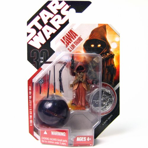 スター・ウォーズ ジャワ & リン・ドロイド フィギュア スターウォーズ ビニールフィギュア コレクター グッズ