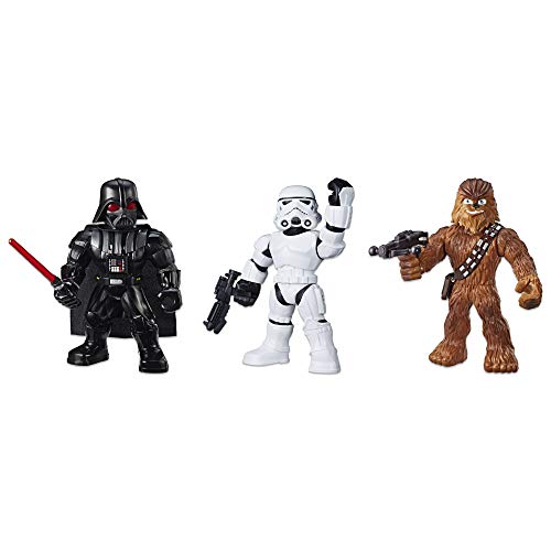スターウォーズ メガマイティーズ 3体セット ダースベイダー ストームトルーパー チューバッカ フィギュア アクションフィギュア ビニールフィギュア