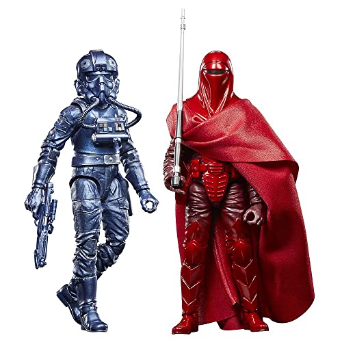 スターウォーズ エピソード6 ジェダイの帰還 インペリアル・ロイヤル・ガード TIEファイター・パイロット フィギュア 2体セット カーボンライズ メタリック 限定