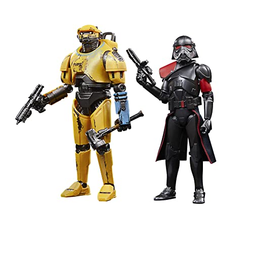スター・ウォーズ オビ＝ワン・ケノービ NED-B ＆ パージ・トルーパー カーボンフィギュア 2体セット アクションフィギュア 約15.2cm フィギュア コレクション
