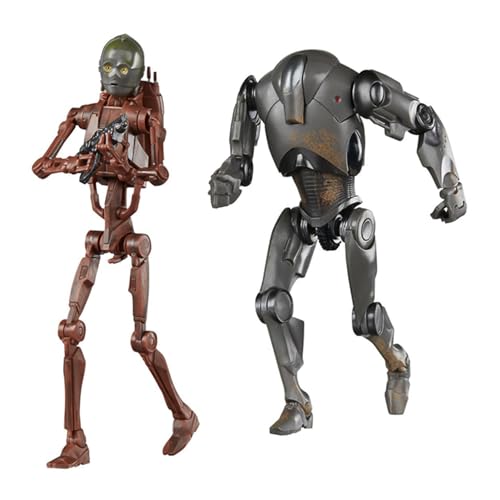 スター・ウォーズ C-3PO B1バトル・ドロイド スーパー・バトル・ドロイド フィギュア 2パック アクションフィギュア ビニール クローンの攻撃 映画 グッズ