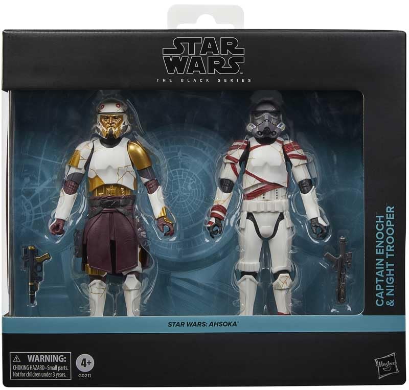 スター・ウォーズ アソーカ キャプテン・イーノック ナイト・トルーパー 2体セット フィギュア ディズニー 映画 グッズ キャラクター