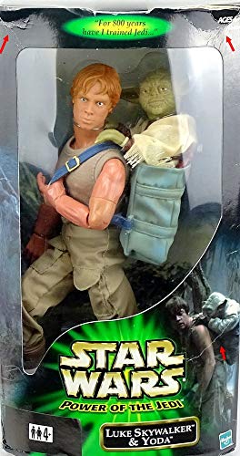 スター・ウォーズ ルーク・スカイウォーカー ヨーダ フィギュア 約30.5cm スターウォーズ グッズ ビニール