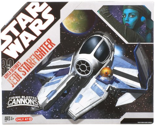 スター・ウォーズ アイーラ・セキュラ ジェダイ・スターファイター クローン・ウォーズ 30周年記念 ビークル フィギュア