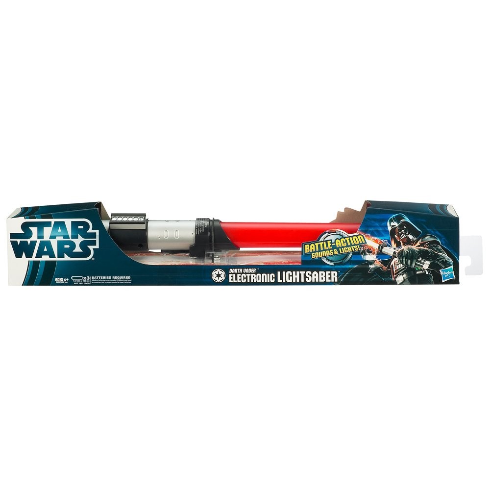 スターウォーズ エレクトロニック ダースベイダー ライトセーバー ロールプレイ玩具 劇中音 伸縮機能｜Basqueバスク