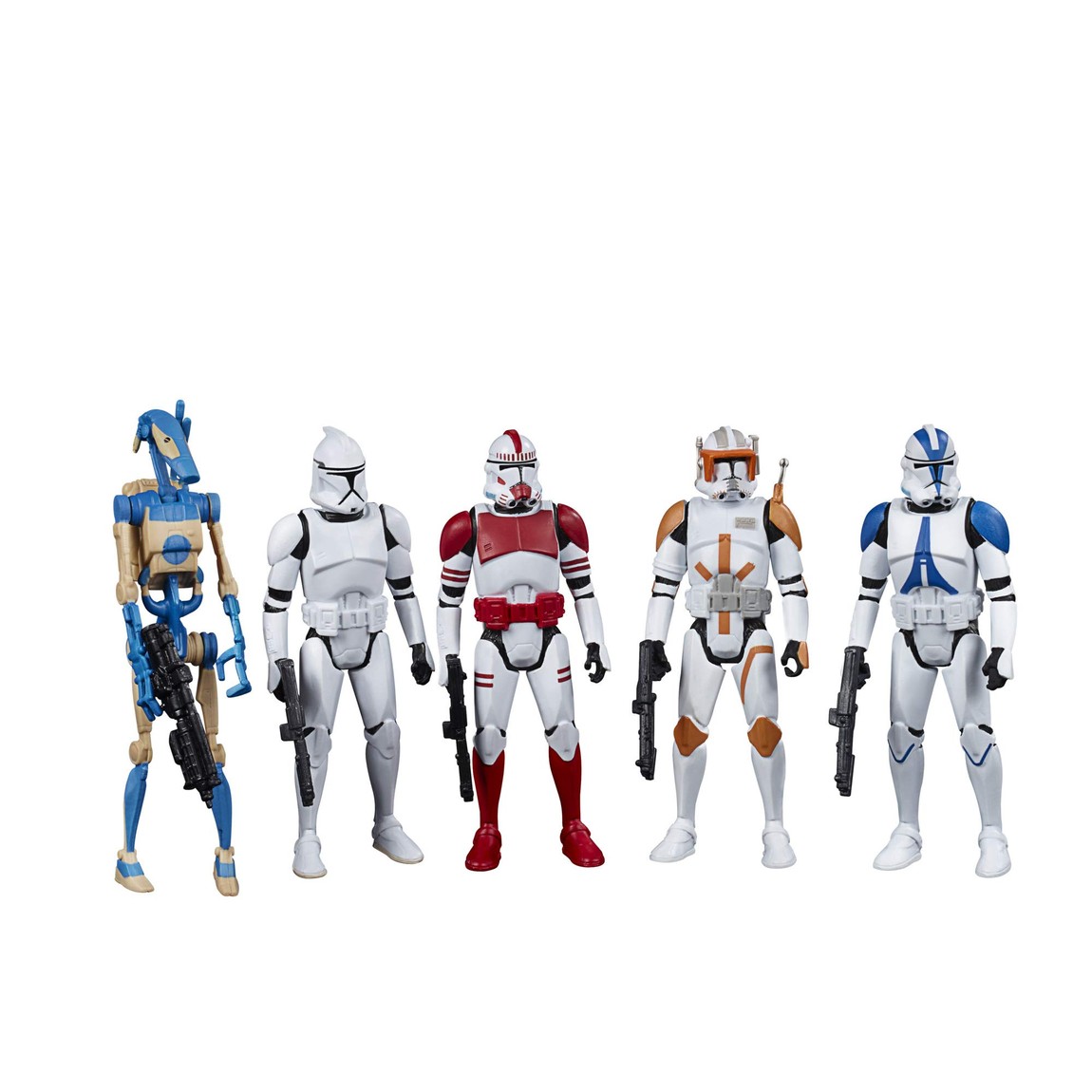 スターウォーズ セレブレイト・ザ・サーガ 銀河共和国 クローントルーパー コマンダー・コーディー アクションフィギュア 5体セット 3.75インチ|Basqueバスク