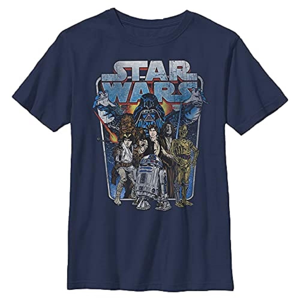 スターウォーズ Star Wars クラシック・バトル Classic Battle ロゴ デザイン Tシャツ 半袖 ユニセックス｜Basqueバスク