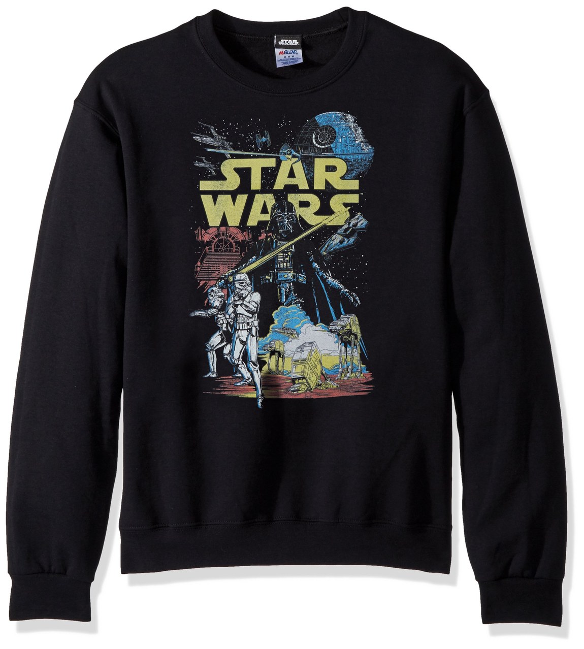 スターウォーズ Star Wars レベル クラシック グラフィック キャラクター 集合デザイン ロングTシャツ 長袖 メンズ｜Basqueバスク